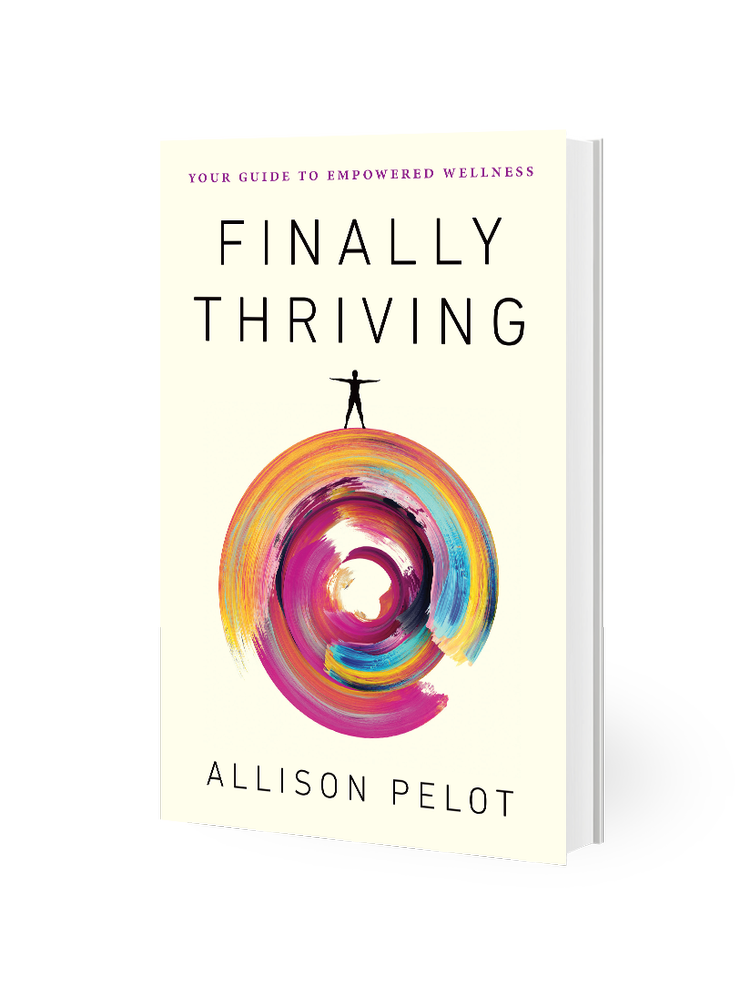 Finally Thriving by Allison Pelot book cover