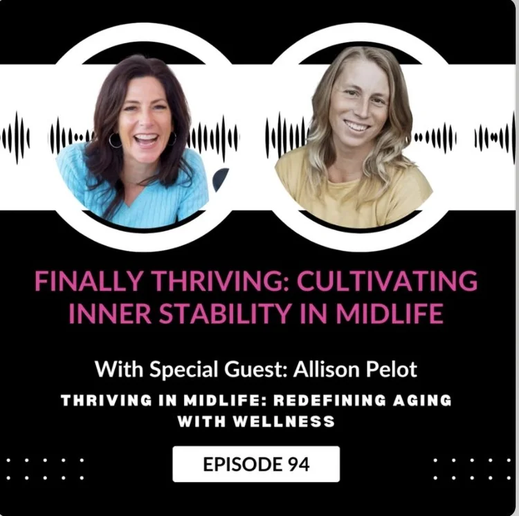 Finally Thriving podcast appearance graphic