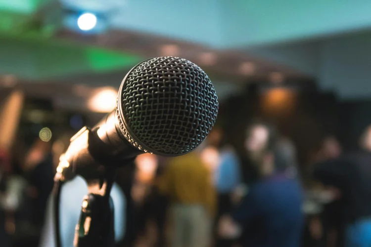 Podcast microphone